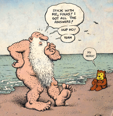 The Man with All the Answers, Naturally!